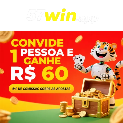 57WIN Indique amigos para receber um bônus